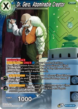 Dr. Gero, Abominable Creator (BT17-034) [Ultimate Squad] | Rock City Comics