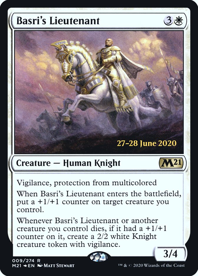 Basri's Lieutenant [Core Set 2021 Prerelease Promos] | Rock City Comics