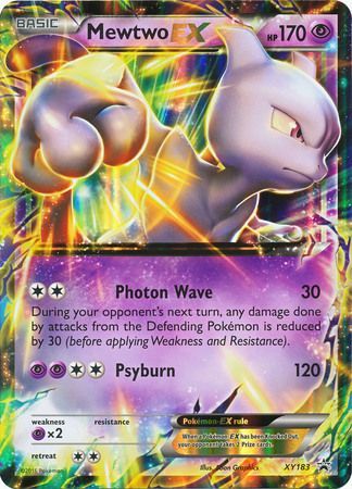 Mewtwo EX (XY183) (Jumbo Card) [XY: Black Star Promos] | Rock City Comics