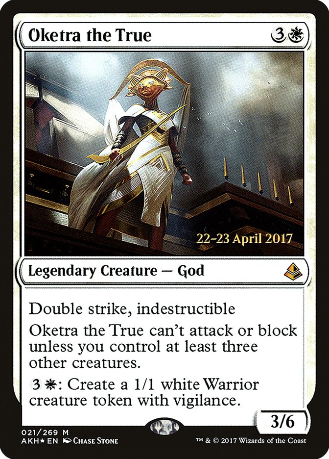 Oketra the True [Amonkhet Prerelease Promos] | Rock City Comics