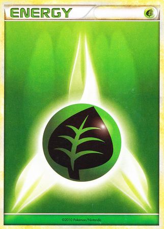 Grass Energy (2010 Unnumbered HGSS Style) [League & Championship Cards] | Rock City Comics