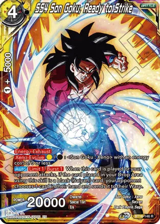 SS4 Son Goku, Ready to Strike (BT16-146) [Realm of the Gods] | Rock City Comics