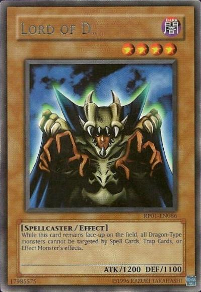 Lord of D. [RP01-EN086] Rare | Rock City Comics