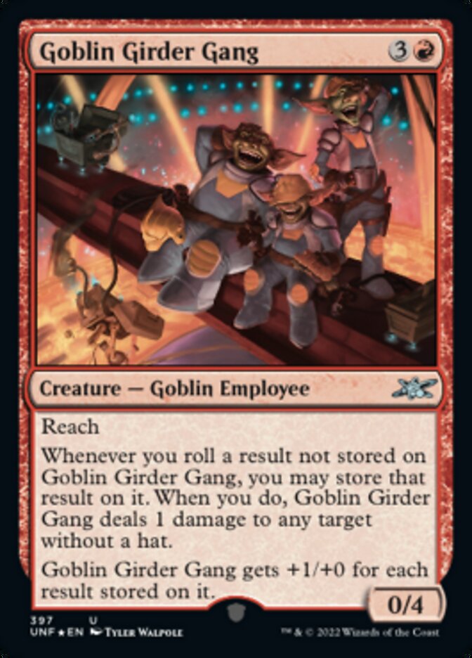 Goblin Girder Gang (Galaxy Foil) [Unfinity] | Rock City Comics