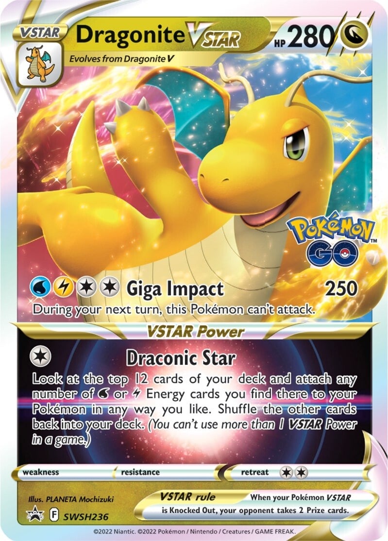 Dragonite VSTAR (SWSH236) [Sword & Shield: Black Star Promos] | Rock City Comics