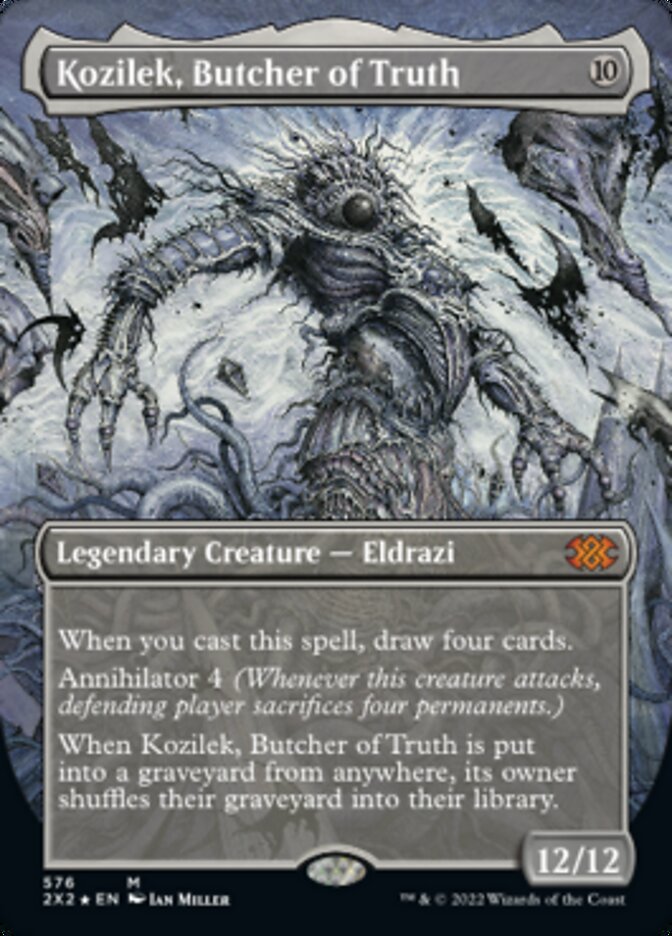 Kozilek, Butcher of Truth (Textured Foil) [Double Masters 2022] | Rock City Comics