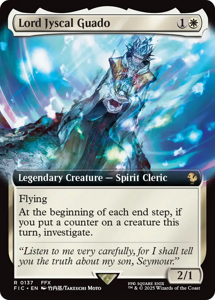 Lord Jyscal Guado (Extended Art) [FINAL FANTASY Commander] | Rock City Comics