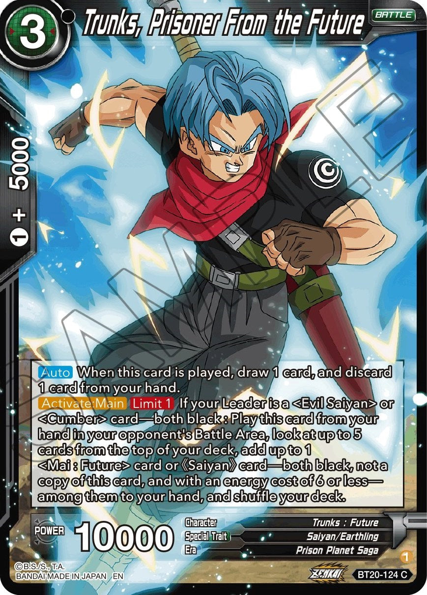 Trunks, Prisoner From the Future (BT20-124) [Power Absorbed] | Rock City Comics