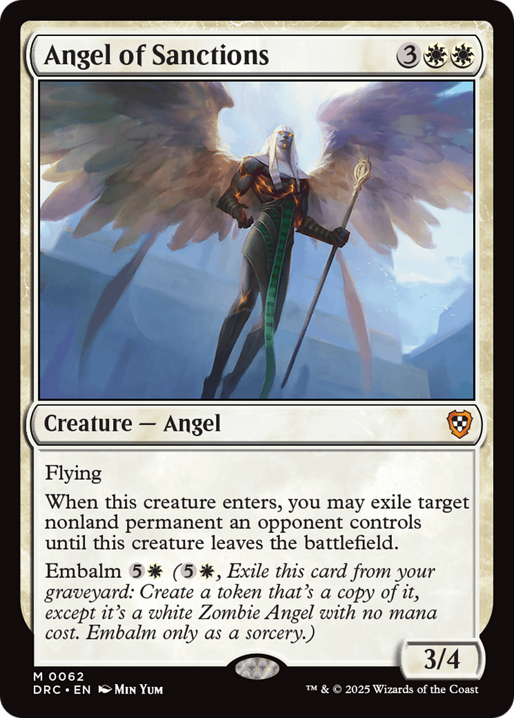 Angel of Sanctions [Aetherdrift Commander] | Rock City Comics