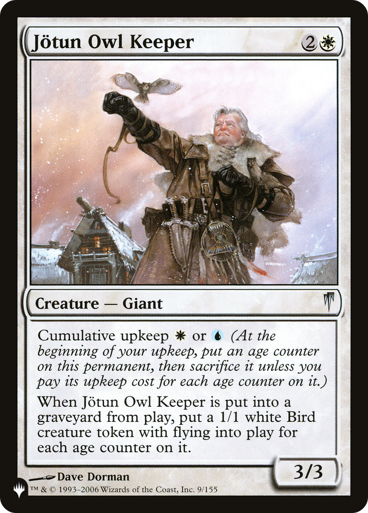 Jotun Owl Keeper [The List Reprints] | Rock City Comics