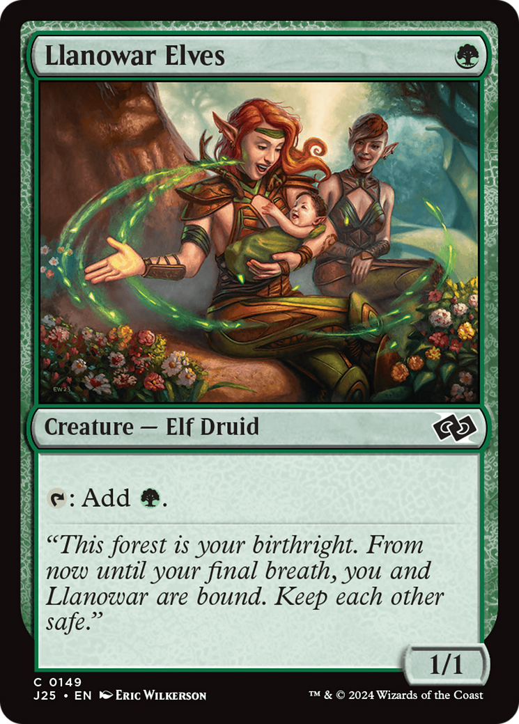 Llanowar Elves [Foundations Jumpstart] | Rock City Comics