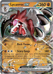 Lycanroc ex (117/193) [Scarlet & Violet: Paldea Evolved] | Rock City Comics