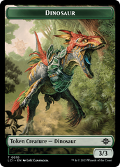 Map // Dinosaur (0010) Double-Sided Token [The Lost Caverns of Ixalan Tokens] | Rock City Comics