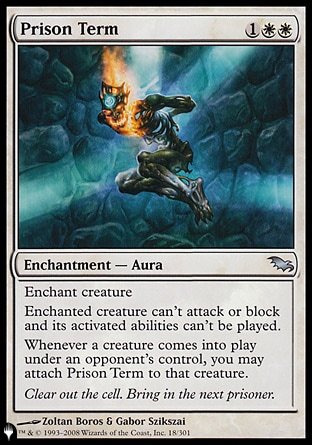 Prison Term [The List] | Rock City Comics