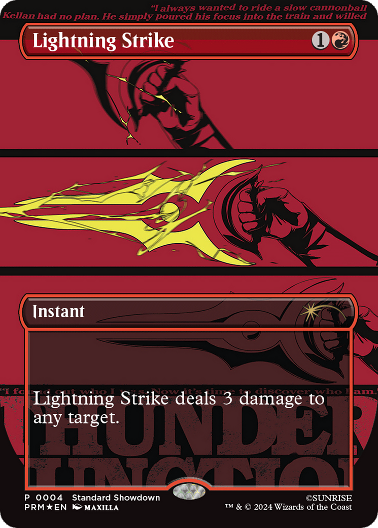 Lightning Strike [Standard Showdown Promos] | Rock City Comics