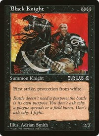 Black Knight (Oversized) [Oversize Cards] | Rock City Comics