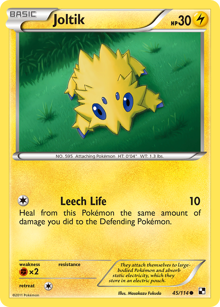 Joltik (45/114) [Black & White: Base Set] | Rock City Comics