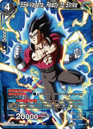 SS4 Vegeta, Ready to Strike (BT16-145) [Realm of the Gods] | Rock City Comics