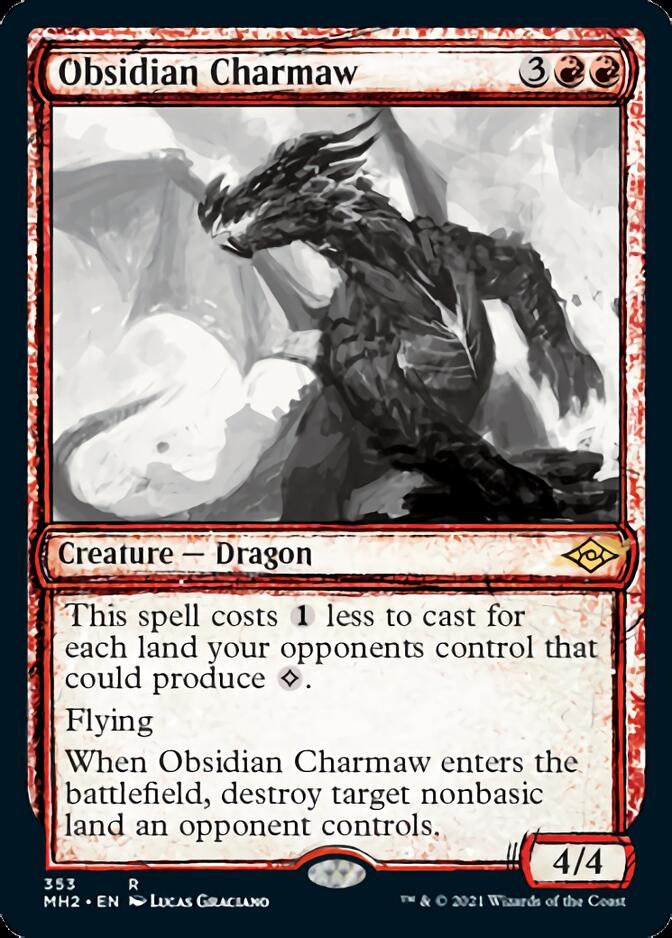 Obsidian Charmaw (Sketch) [Modern Horizons 2] | Rock City Comics