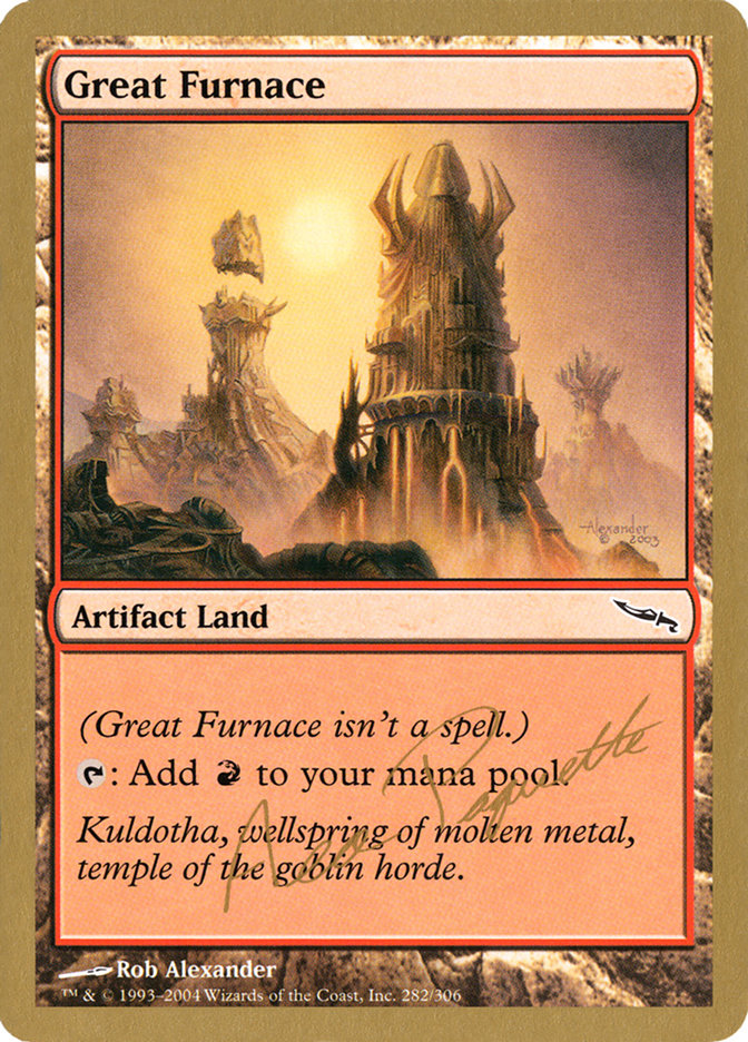 Great Furnace (Aeo Paquette) [World Championship Decks 2004] | Rock City Comics