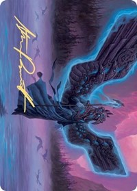 Mistwalker Art Card (Gold-Stamped Signature) [Kaldheim Art Series] | Rock City Comics