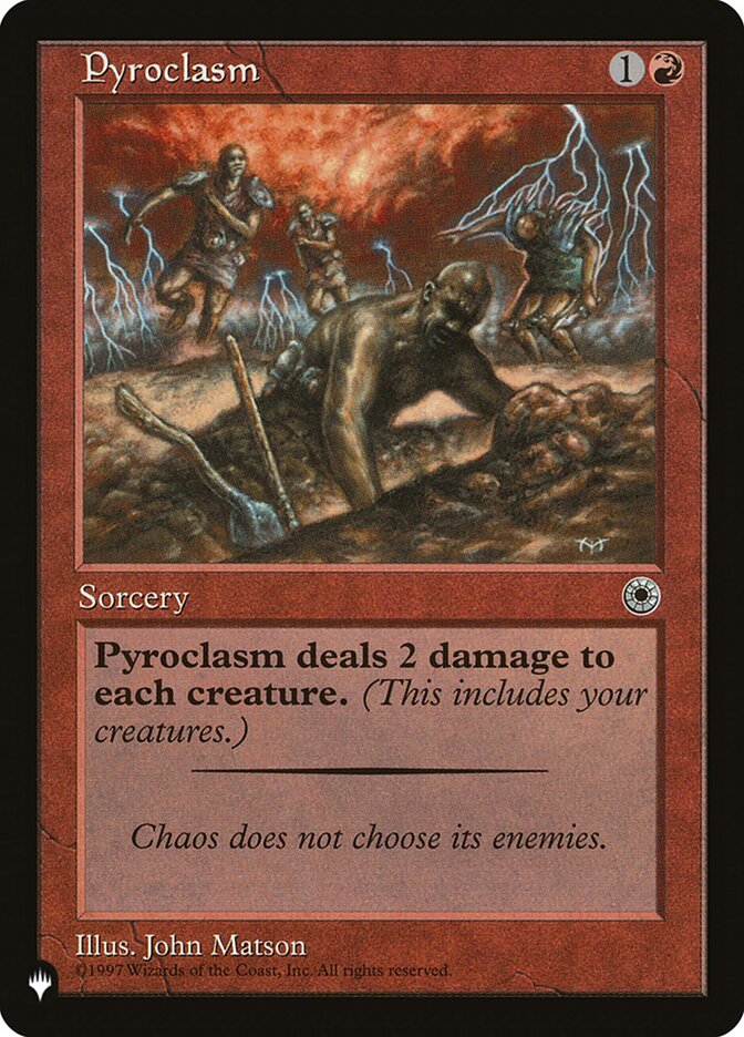 Pyroclasm [The List] | Rock City Comics