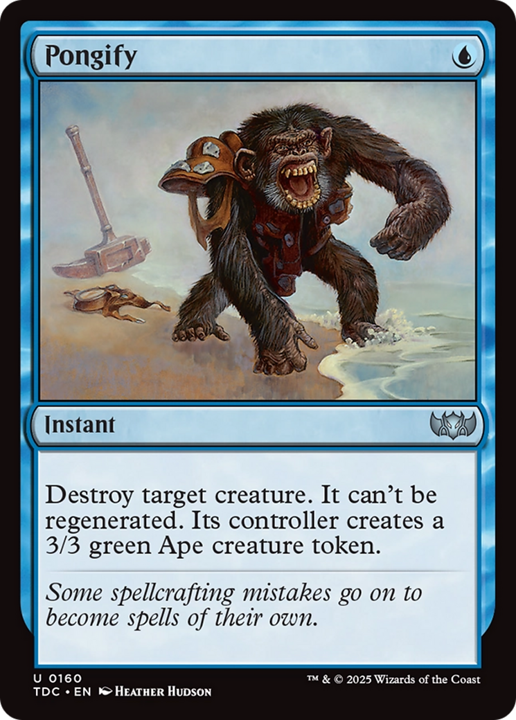 Pongify [Tarkir: Dragonstorm Commander] | Rock City Comics