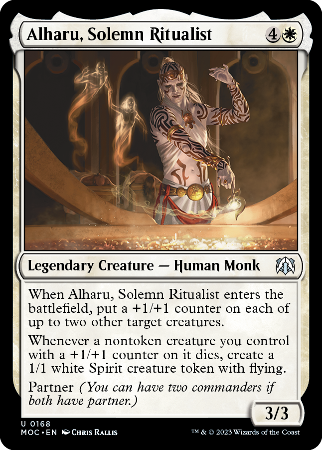 Alharu, Solemn Ritualist [March of the Machine Commander] | Rock City Comics