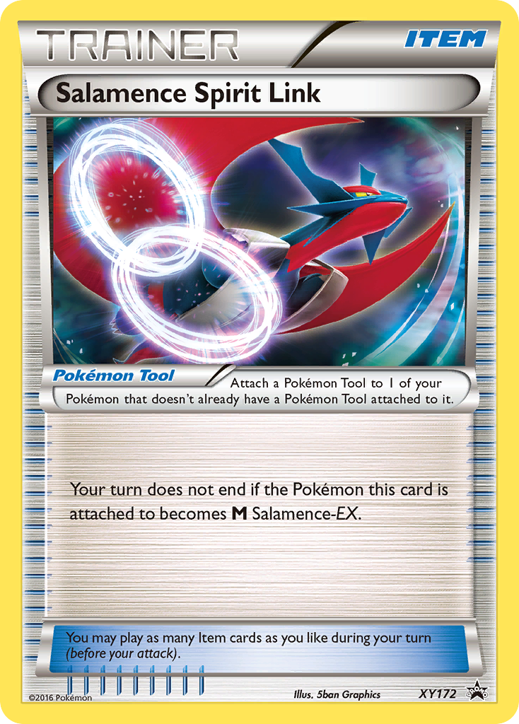 Salamence Spirit Link (XY172) [XY: Black Star Promos] | Rock City Comics