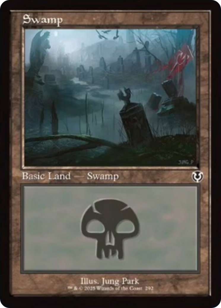 Swamp (292) (Retro Frame) [Innistrad Remastered] | Rock City Comics