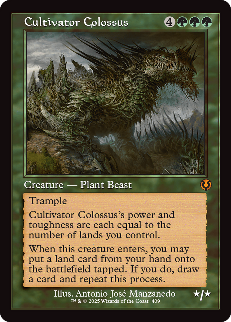 Cultivator Colossus (Retro Frame) [Innistrad Remastered] | Rock City Comics