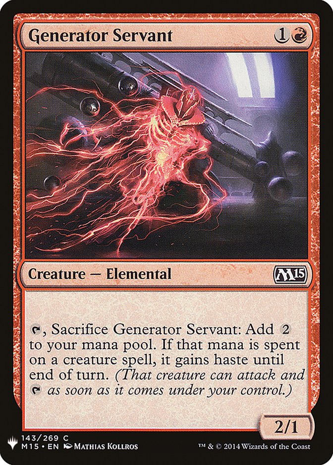 Generator Servant [Mystery Booster] | Rock City Comics