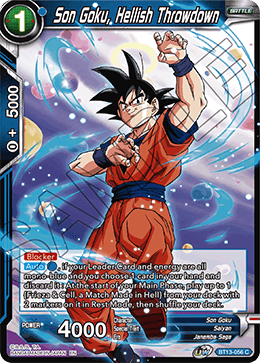 Son Goku, Hellish Throwdown (Common) (BT13-056) [Supreme Rivalry] | Rock City Comics