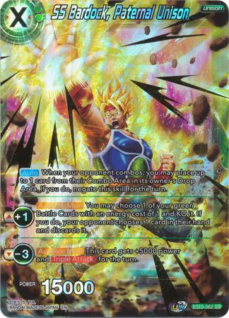 SS Bardock, Paternal Unison (BT10-062) [Rise of the Unison Warrior 2nd Edition] | Rock City Comics
