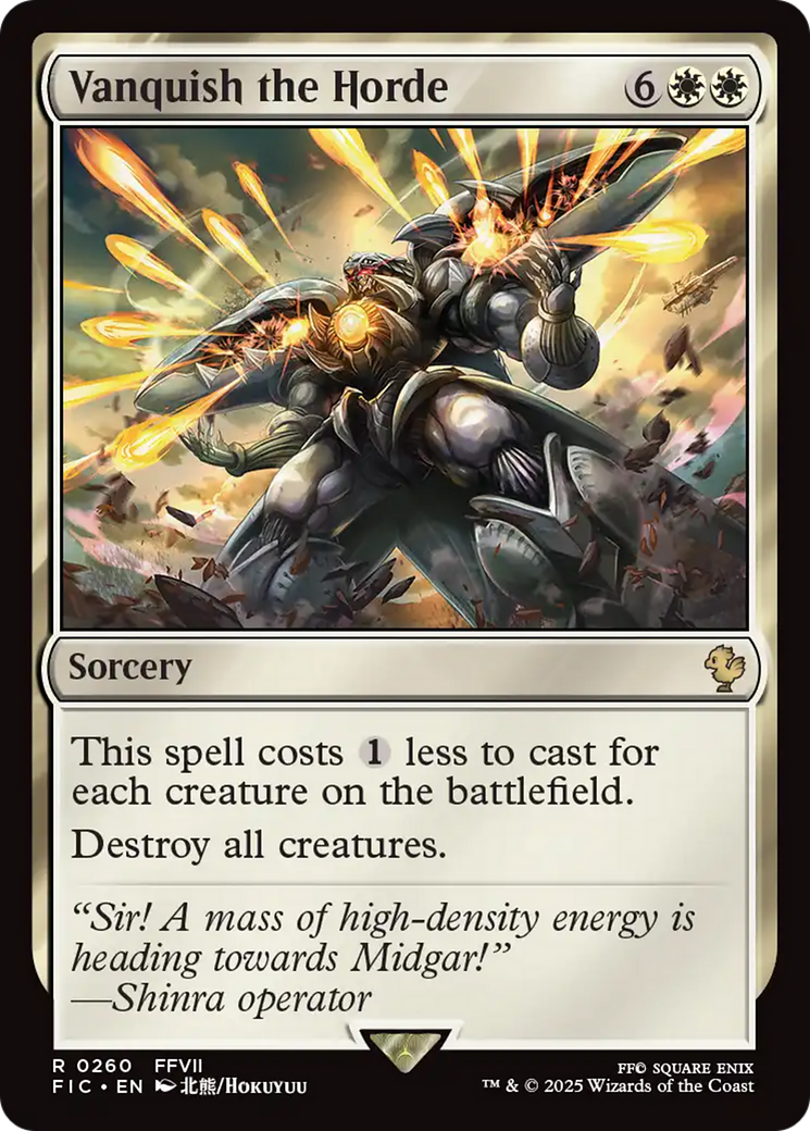 Vanquish the Horde [FINAL FANTASY Commander] | Rock City Comics