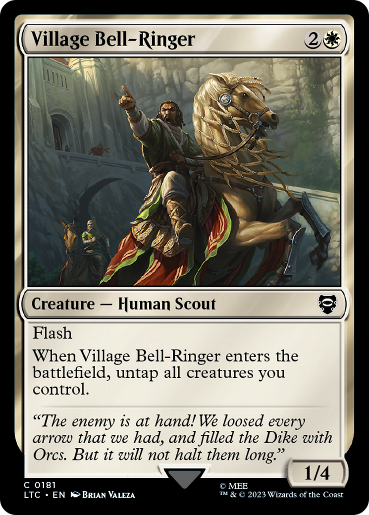 Village Bell-Ringer [The Lord of the Rings: Tales of Middle-Earth Commander] | Rock City Comics