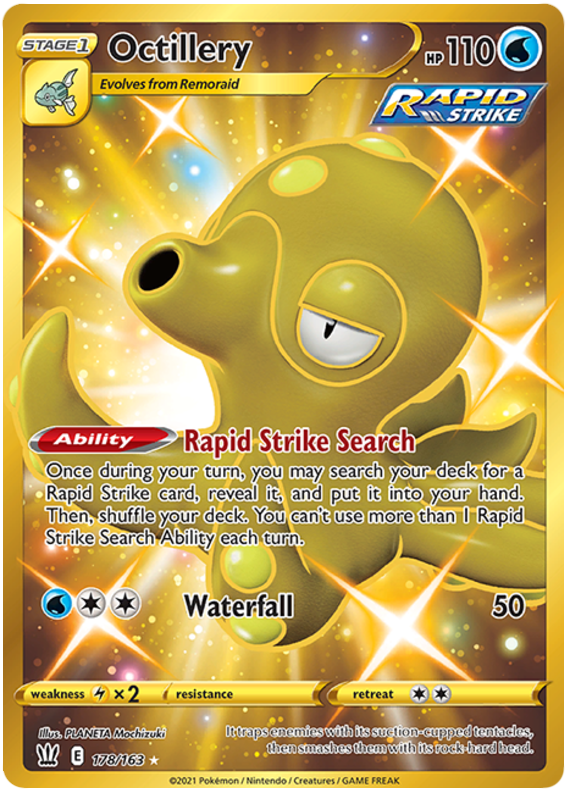 Octillery (178/163) [Sword & Shield: Battle Styles] | Rock City Comics