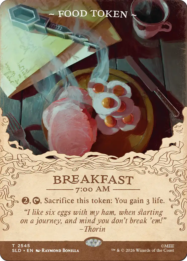 Food Token (2545) [Secret Lair Drop Series] | Rock City Comics