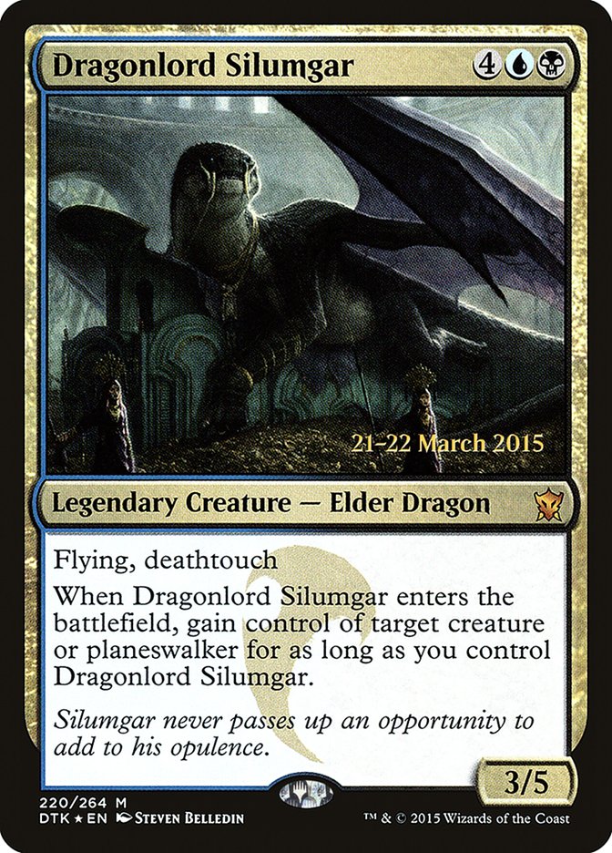 Dragonlord Silumgar [Dragons of Tarkir Prerelease Promos] | Rock City Comics
