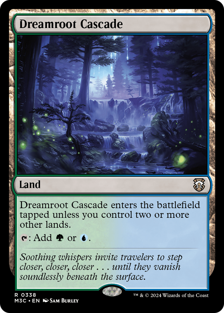 Dreamroot Cascade (Ripple Foil) [Modern Horizons 3 Commander] | Rock City Comics