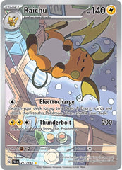 Raichu (211/193) [Scarlet & Violet: Paldea Evolved] | Rock City Comics