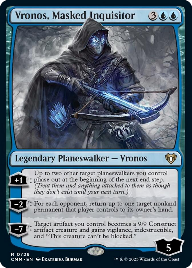 Vronos, Masked Inquisitor [Commander Masters] | Rock City Comics