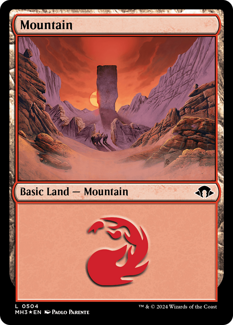 Mountain (0504) (Ripple Foil) [Modern Horizons 3] | Rock City Comics