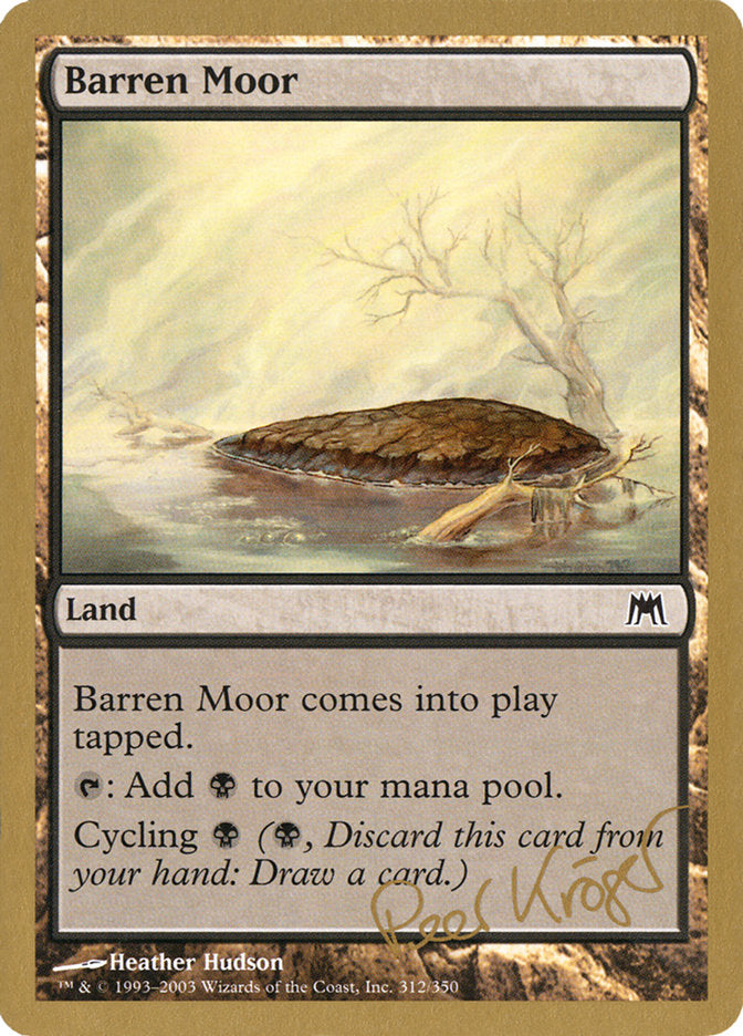 Barren Moor (Peer Kroger) [World Championship Decks 2003] | Rock City Comics