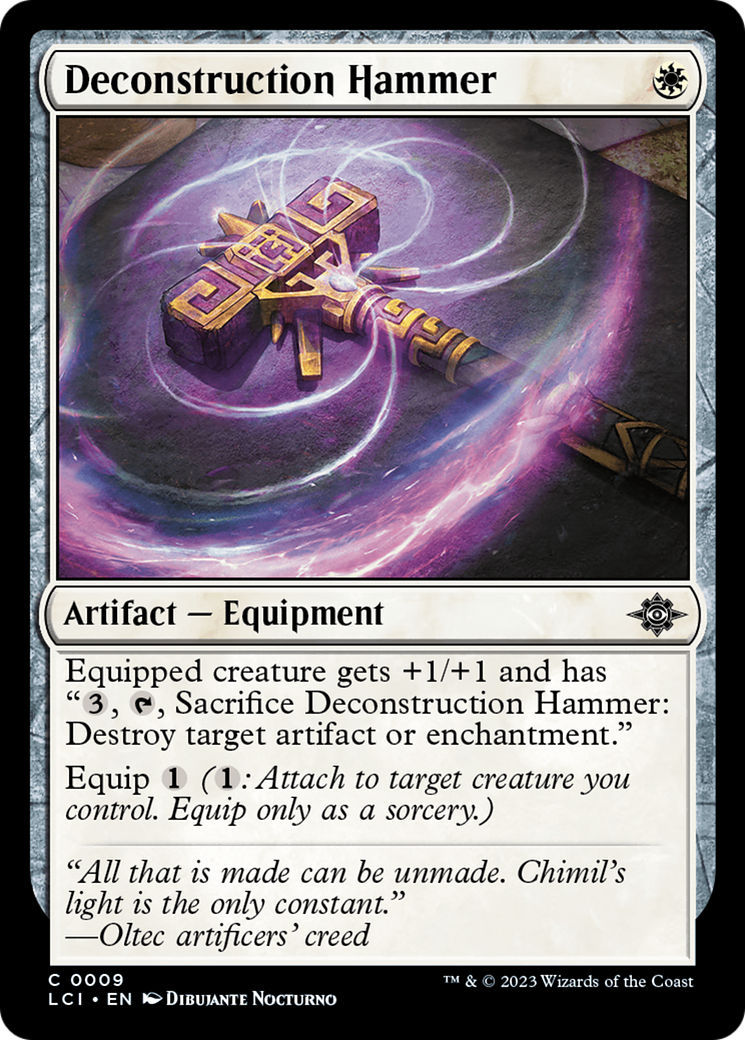 Deconstruction Hammer [The Lost Caverns of Ixalan] | Rock City Comics