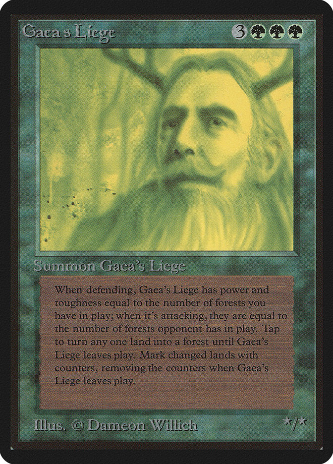 Gaea's Liege [Beta Edition] | Rock City Comics