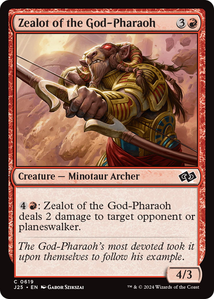 Zealot of the God-Pharaoh [Foundations Jumpstart] | Rock City Comics