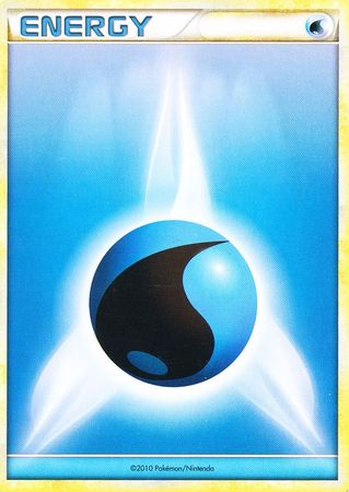 Water Energy (2010 Unnumbered HGSS Style) [League & Championship Cards] | Rock City Comics