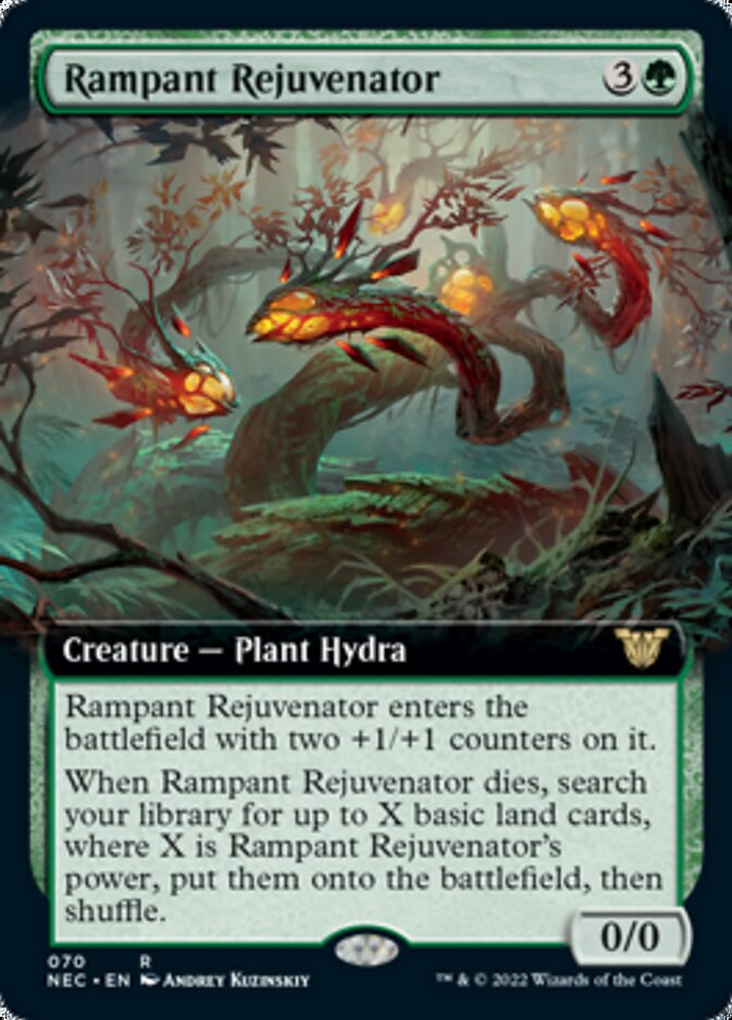 Rampant Rejuvenator (Extended Art) [Kamigawa: Neon Dynasty Commander] | Rock City Comics