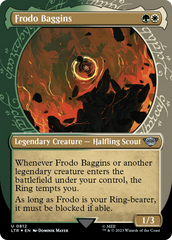 Frodo Baggins (Showcase) (Surge Foil) [The Lord of the Rings: Tales of Middle-Earth] | Rock City Comics